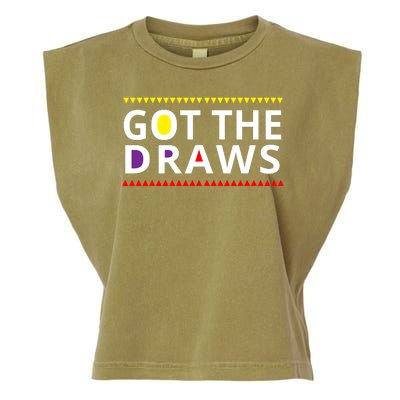 Got The Draws 90s Garment-Dyed Women's Muscle Tee