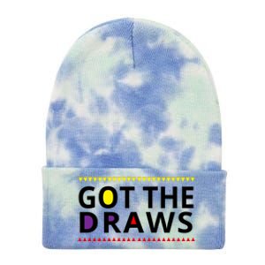 Got The Draws 90s Tie Dye 12in Knit Beanie