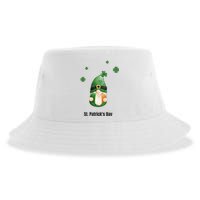 Gnome Tie Dye Shamrock Let Shenanigans Begin St Patricks Day Sustainable Bucket Hat