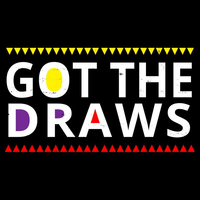 Got The Draws 90s Vintage Distress Cooling Performance Crew T-Shirt