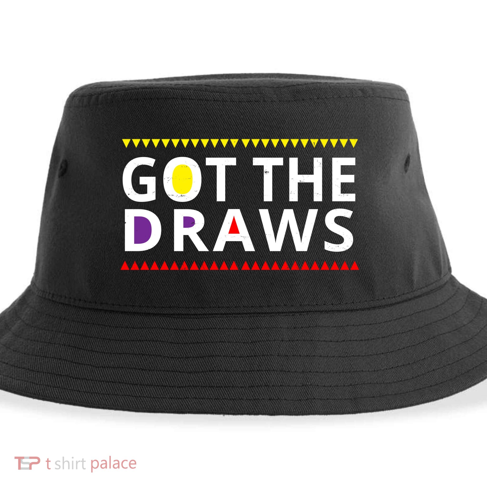 Got The Draws 90s Vintage Distress Sustainable Bucket Hat