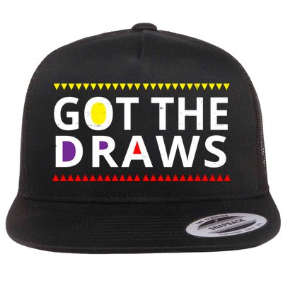 Got The Draws 90s Vintage Distress Flatbill Hat