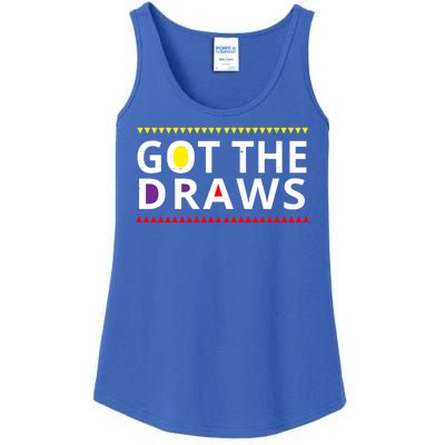 Got The Draws 90s Vintage Distress Ladies Essential Tank