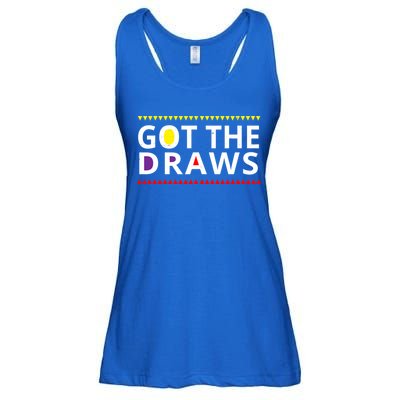 Got The Draws 90s Vintage Distress Ladies Essential Flowy Tank