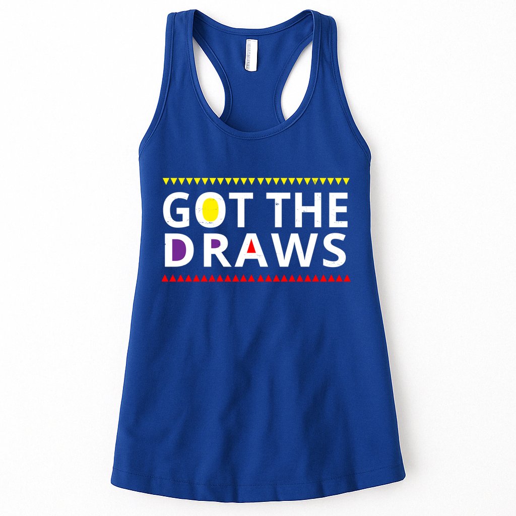 Got The Draws 90s Vintage Distress Womens Tank Top