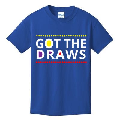 Got The Draws 90s Vintage Distress Kids T-Shirt