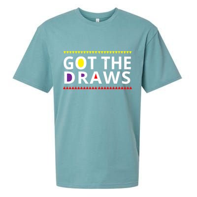 Got The Draws 90s Vintage Distress Sueded Cloud Jersey T-Shirt