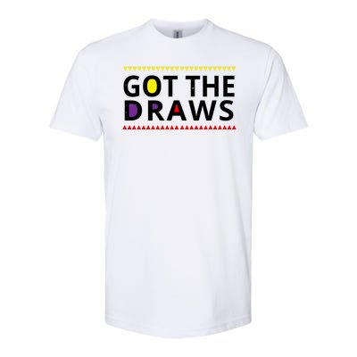 Got The Draws 90s Vintage Distress Softstyle® CVC T-Shirt