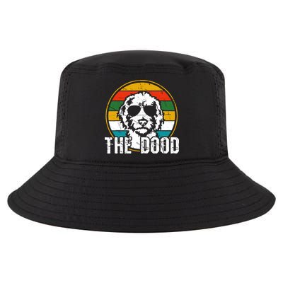 Goldendoodle The Dood Vintage Retro Dog Cool Comfort Performance Bucket Hat