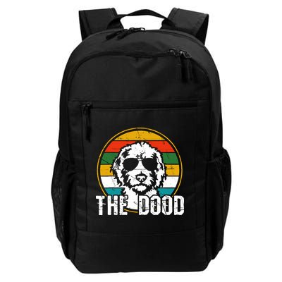 Goldendoodle The Dood Vintage Retro Dog Backpack
