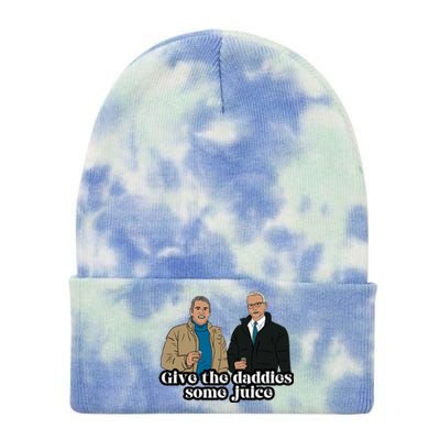 Give The Daddies Some Juice Tie Dye 12in Knit Beanie