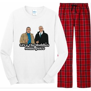 Give The Daddies Some Juice Long Sleeve Pajama Set