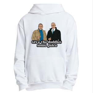 Give The Daddies Some Juice Urban Pullover Hoodie