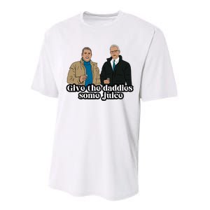 Give The Daddies Some Juice Performance Sprint T-Shirt