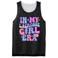 Groovy Tie Dye In My Lacrosse Girl Era Mesh Reversible Basketball Jersey Tank