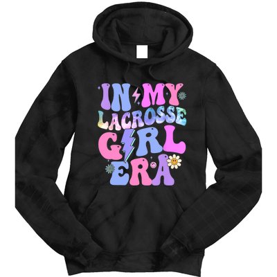 Groovy Tie Dye In My Lacrosse Girl Era Tie Dye Hoodie