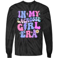 Groovy Tie Dye In My Lacrosse Girl Era Tie-Dye Long Sleeve Shirt