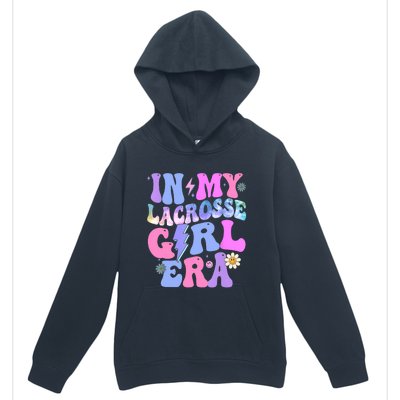 Groovy Tie Dye In My Lacrosse Girl Era Urban Pullover Hoodie