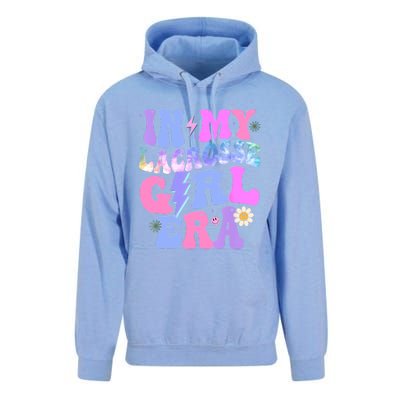 Groovy Tie Dye In My Lacrosse Girl Era Unisex Surf Hoodie