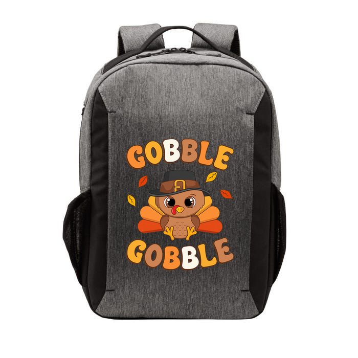 Gobble Turkey Day Happy Thanksgiving Vector Backpack
