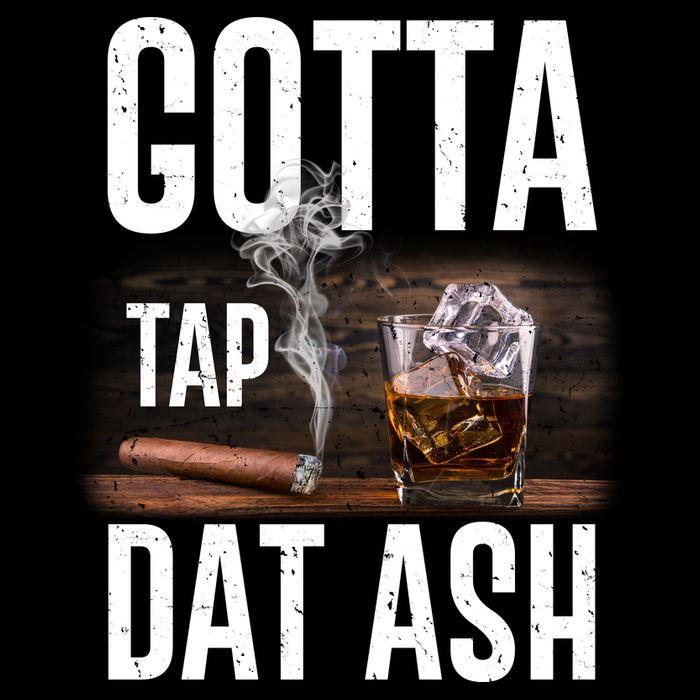 Gotta Tap Dat Ash Cigar And Whiskey 16 in Basic Backpack