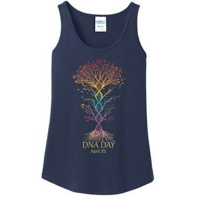 Genetic Tree DNA Day Woman Ladies Essential Tank