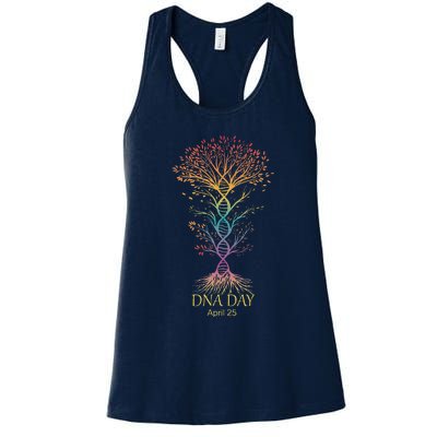 Genetic Tree DNA Day Woman Women's Racerback Tank