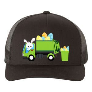 Garbage Truck Easter Bunny Egg Hunt Yupoong Adult 5-Panel Trucker Hat