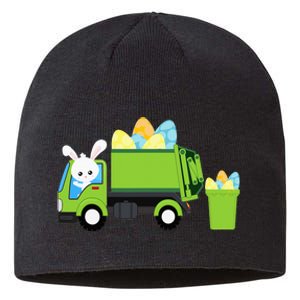 Garbage Truck Easter Bunny Egg Hunt Sustainable Beanie