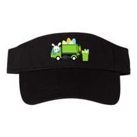 Garbage Truck Easter Bunny Egg Hunt Valucap Bio-Washed Visor