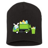 Garbage Truck Easter Bunny Egg Hunt Short Acrylic Beanie