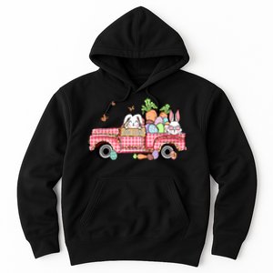 Garbage Truck Easter Bunny Egg Hunt Easter Day Hoodie