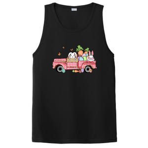 Garbage Truck Easter Bunny Egg Hunt Easter Day PosiCharge Competitor Tank