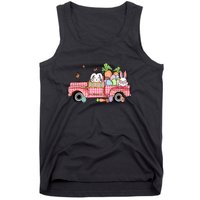 Garbage Truck Easter Bunny Egg Hunt Easter Day Tank Top