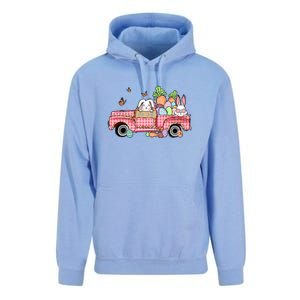 Garbage Truck Easter Bunny Egg Hunt Easter Day Unisex Surf Hoodie