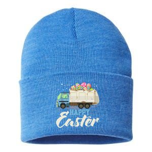 Garbage Truck Easter And Gift Sustainable Knit Beanie