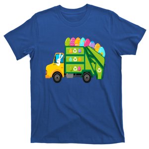 Garbage Truck Easter Day Funny Bunny Basket Eggs Gift T-Shirt