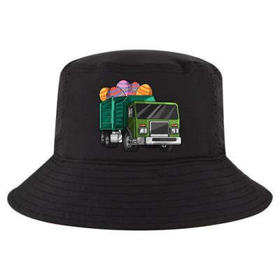 Garbage Truck Easter Easter Eggs Cool Gift Cool Comfort Performance Bucket Hat