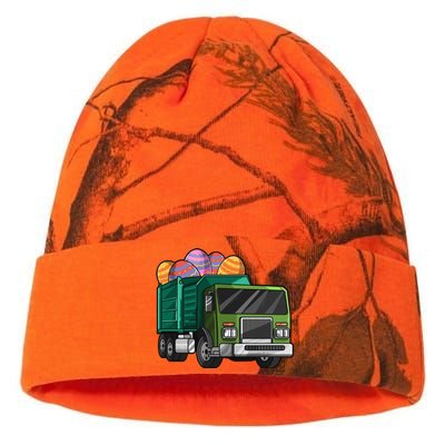 Garbage Truck Easter Easter Eggs Cool Gift Kati Licensed 12" Camo Beanie