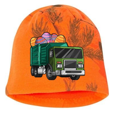 Garbage Truck Easter Easter Eggs Cool Gift Kati - Camo Knit Beanie