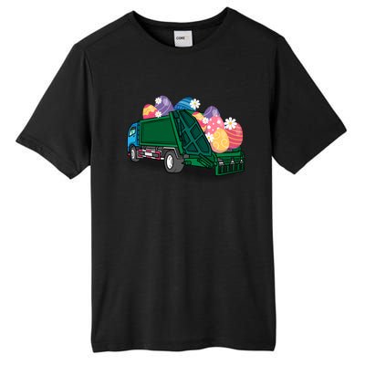 Garbage Truck Eggs Cute Easter Day Egg Hunting Gift Tall Fusion ChromaSoft Performance T-Shirt