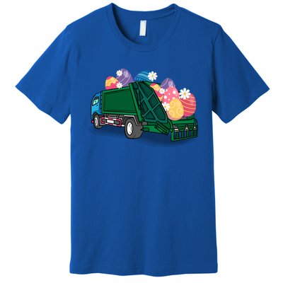 Garbage Truck Eggs Cute Easter Day Egg Hunting Gift Premium T-Shirt