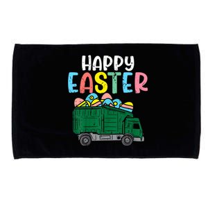 Garbage Truck Eggs Cute Easter Day Egg Hunting Gift Microfiber Hand Towel