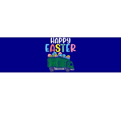 Garbage Truck Eggs Cute Easter Day Egg Hunting Gift Bumper Sticker