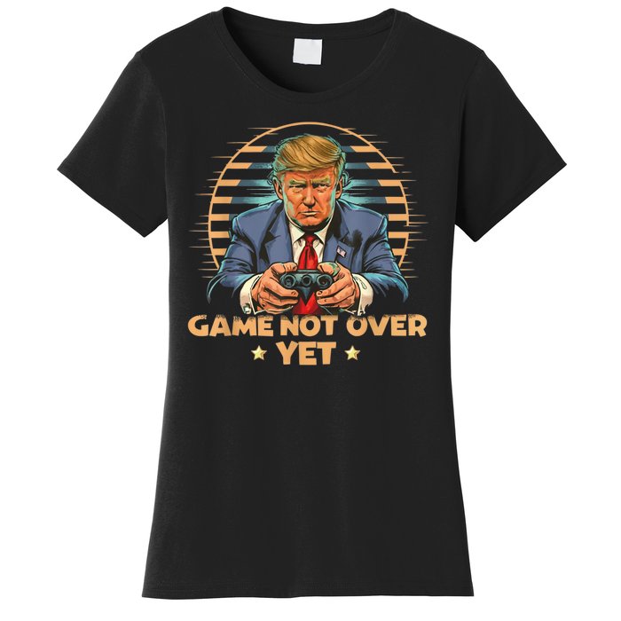 Gamer Trump Election Republican 2024 President Women's T-Shirt