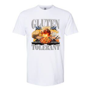 Gluten Tolerant Funny Sarcastic Gluten Tolerance Meme Humor Softstyle CVC T-Shirt