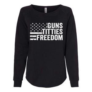 Guns Titties & Freedom Mens Funny Drinking Usa Flag Pullover Hoodie Womens California Wash Sweatshirt