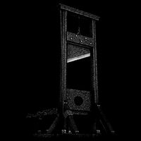 Guillotine Time French Revolution Guillotine Cooling Performance Crew T-Shirt
