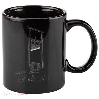 Guillotine Time French Revolution Guillotine 11oz C Handle Ceramic Mug