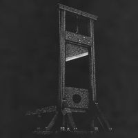 Guillotine Time French Revolution Guillotine 11oz C Handle Ceramic Mug